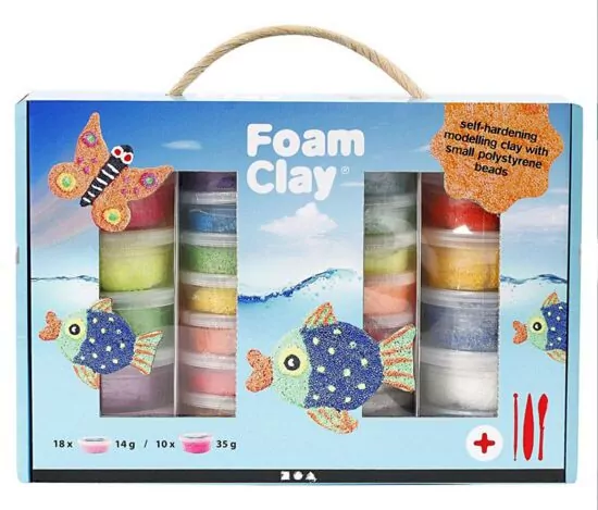 spontaan Onderwijs Rimpelingen Boetseerset Foam Clay kopen