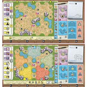 Ark Nova Dierentuinplattegrond Set 1