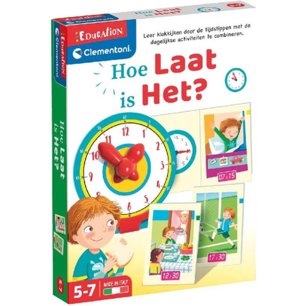 Hoe Laat Is Het Educatief Spel Lotana